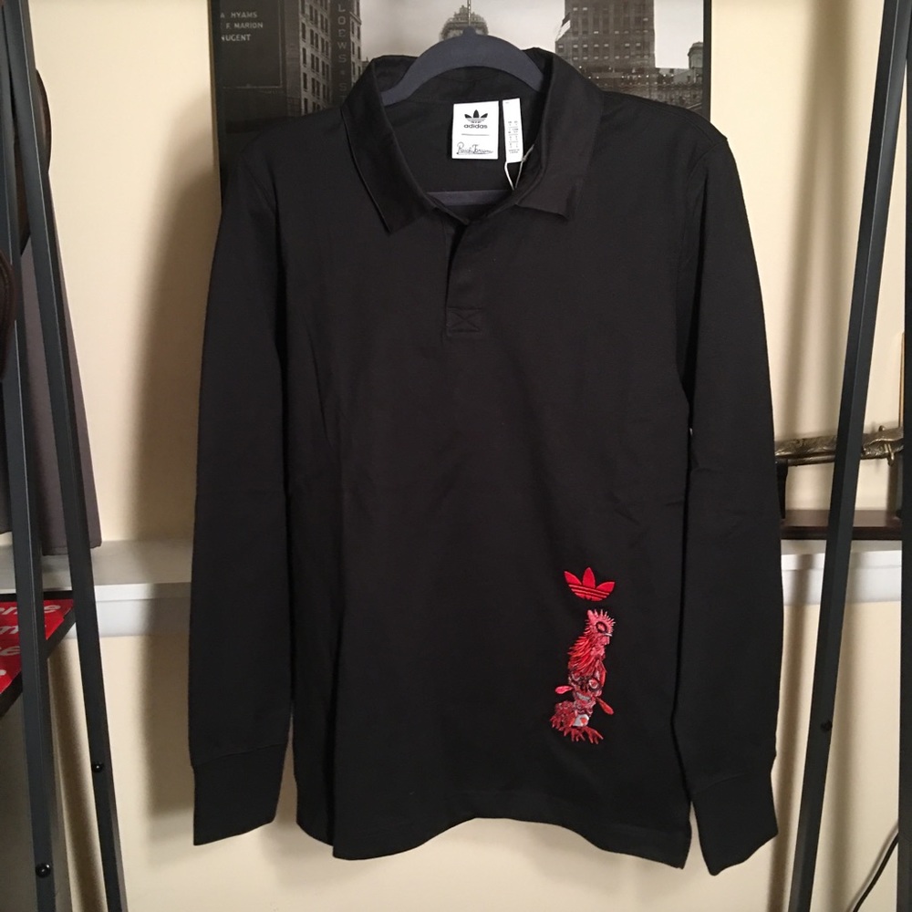 Adidas x keiichi Tanaami Rugby polo shirt